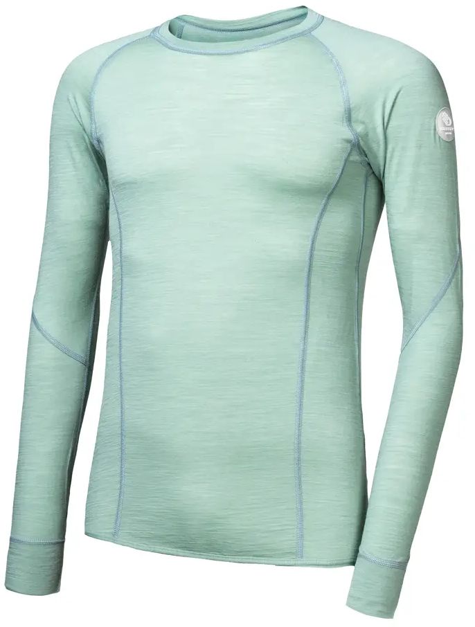 SENSOR MERINO AIR pánske tričko dl.rukáv basil green Veľkosť: M