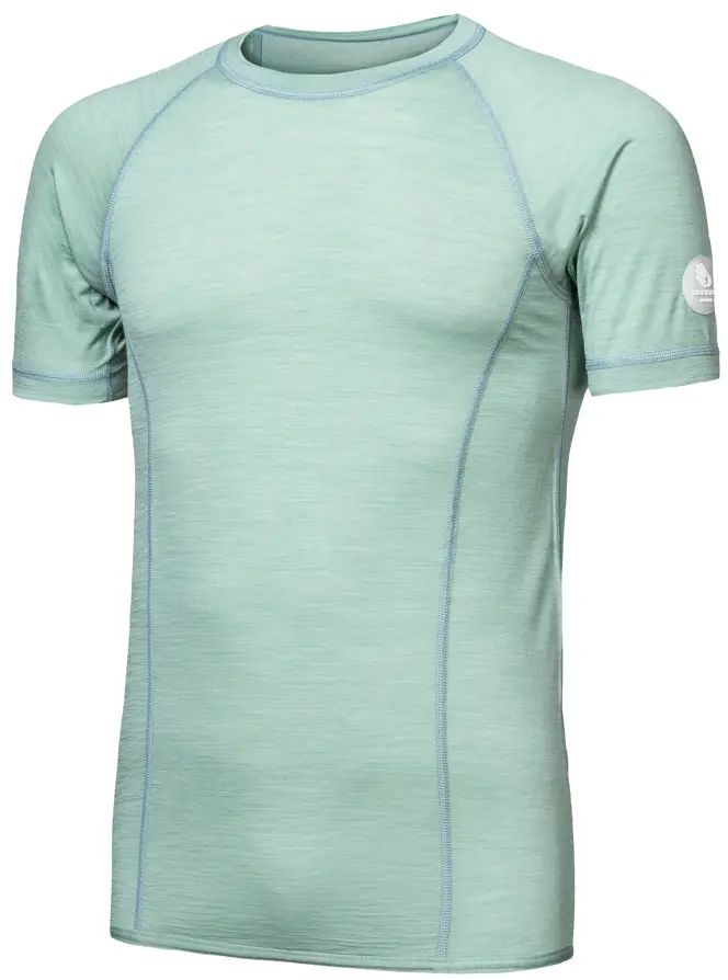 SENSOR MERINO AIR pánske tričko kr.rukáv basil green Veľkosť: S