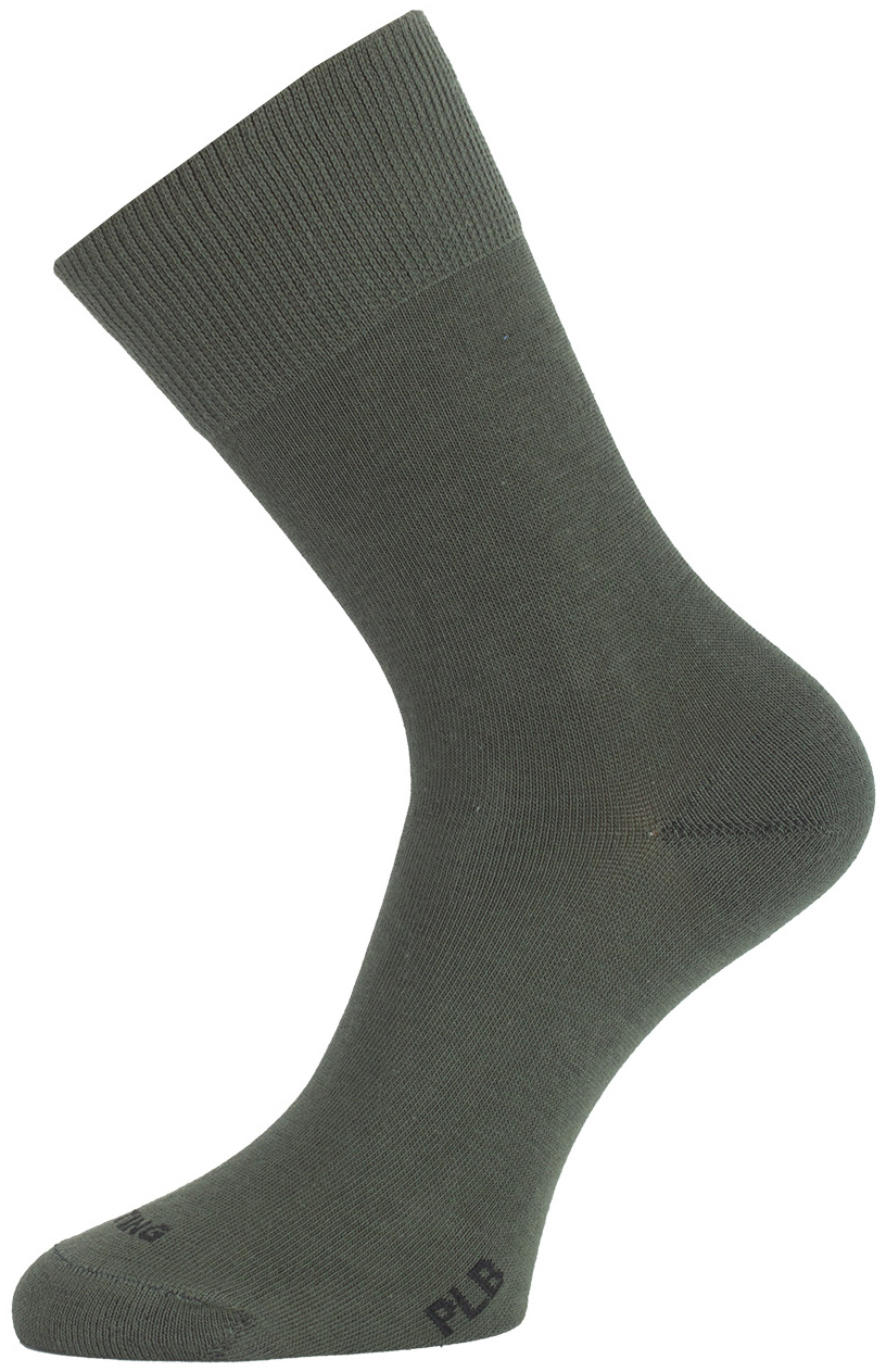 Lasting bavlnené ponožky PLB 620 zelená Veľkosť: L