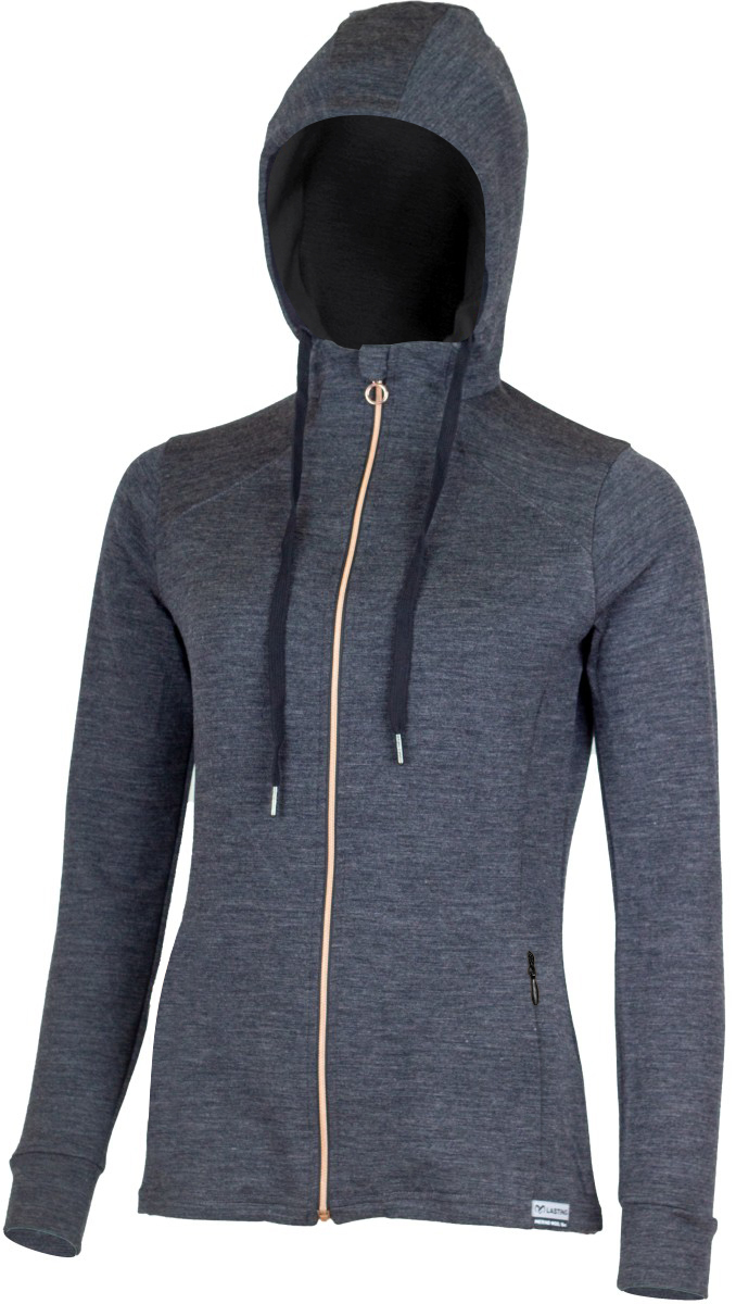 Lasting dámska merino mikina KARMINA C816 sivá Veľkosť: L