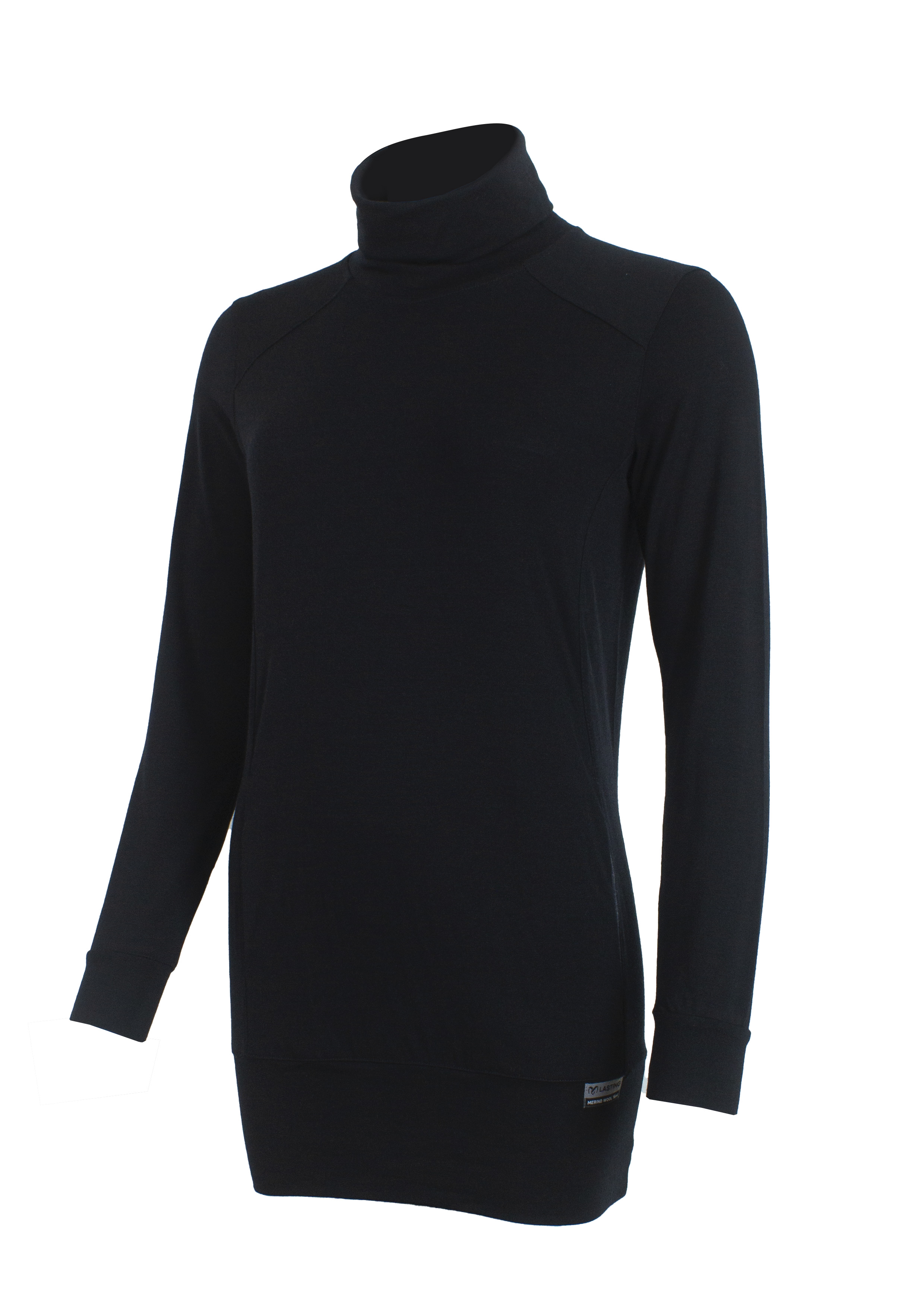 Lasting dámska merino mikina TOPA 9098 čierna Veľkosť: L