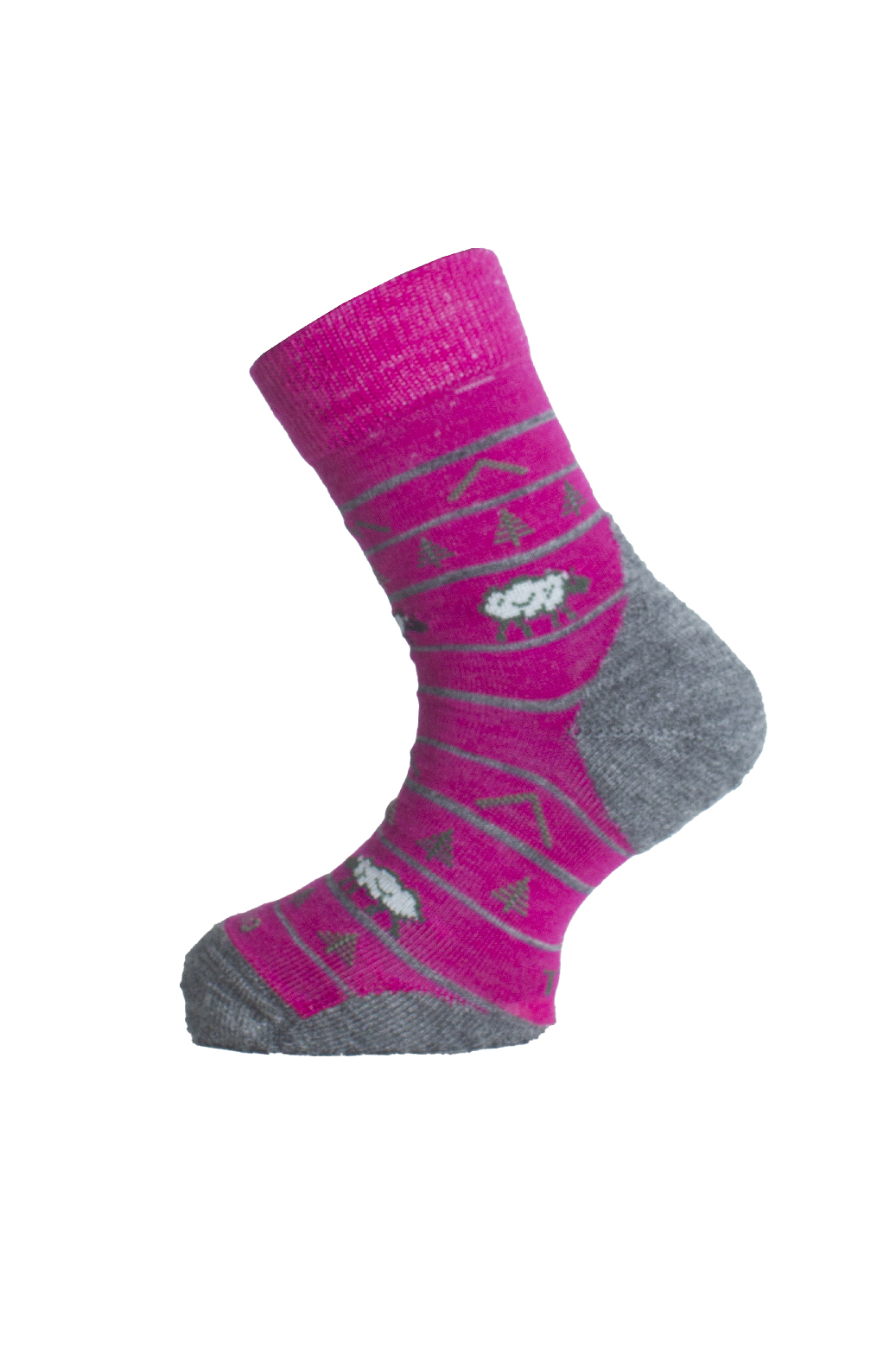 Lasting detské merino ponožky TJL 418 ružová Veľkosť: S 8596445211962