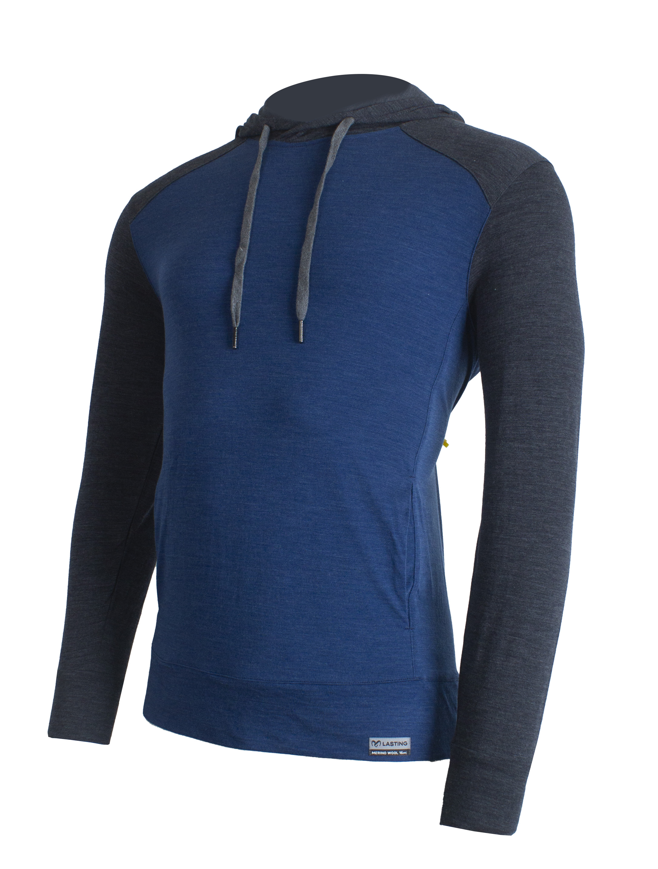 Lasting pánska merino mikina LERICH 5168 modrá Veľkosť: XL