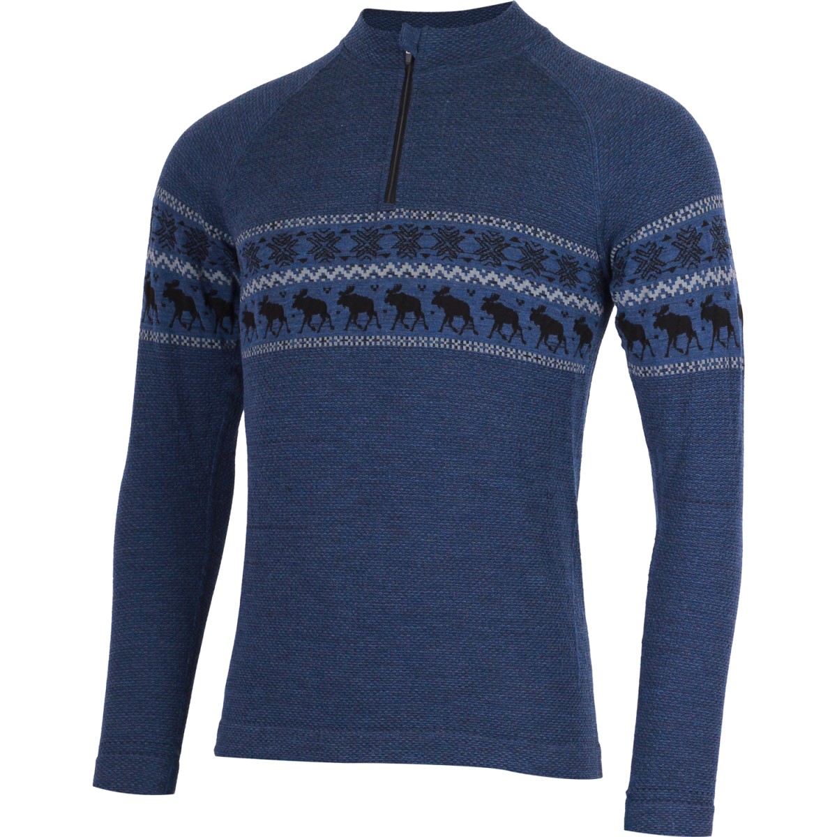 Lasting pánske merino tričko WARON 5169 modré Veľkosť: S/M
