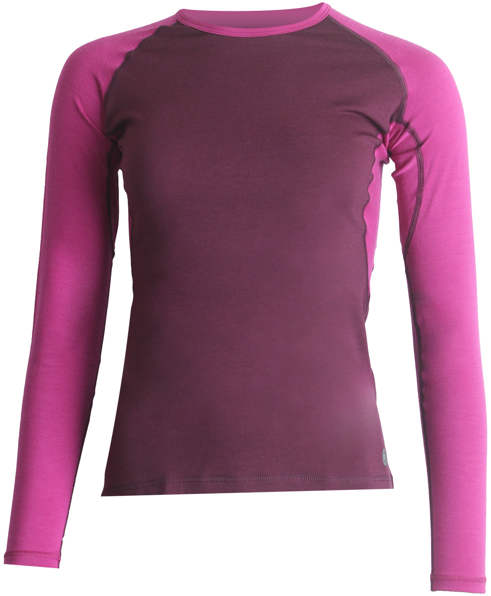 Lasting dámske merino tričko DITA 3846 vínová Veľkosť: S