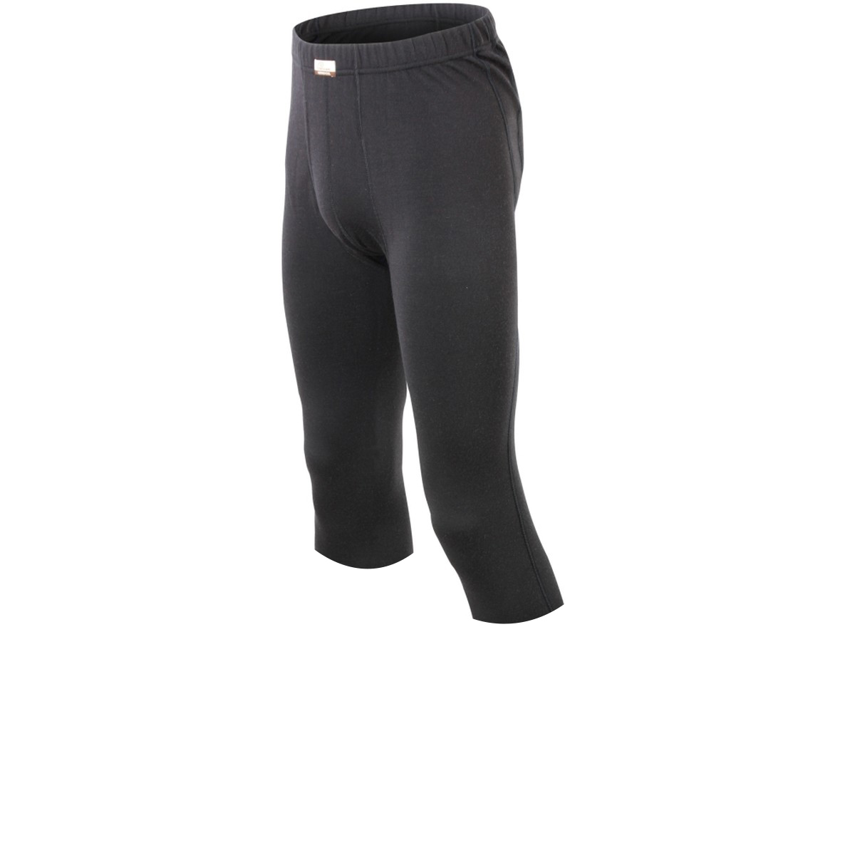 Lasting pánske merino 3/4 spodky WORT 9090 čierne Veľkosť: M