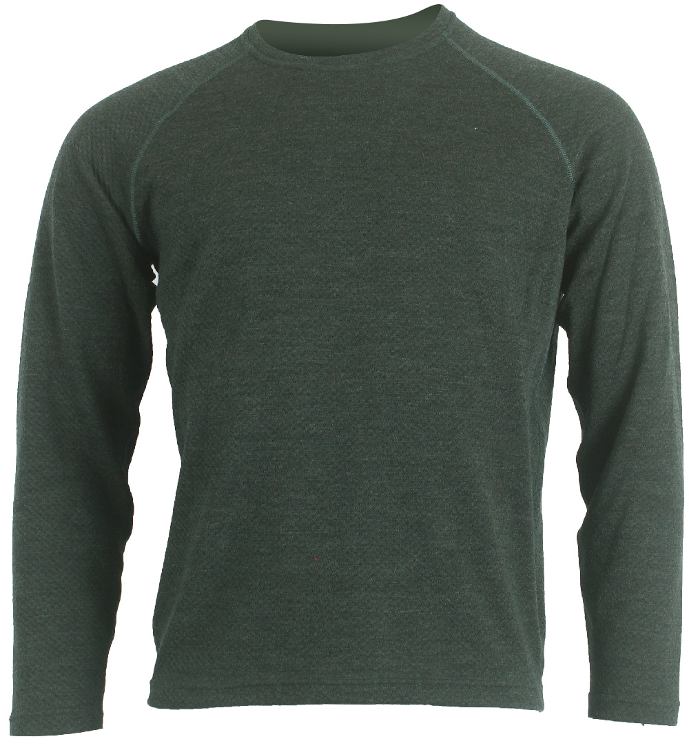 Lasting vlnený Merino sveter HUGO 6262 zelená Veľkosť: M