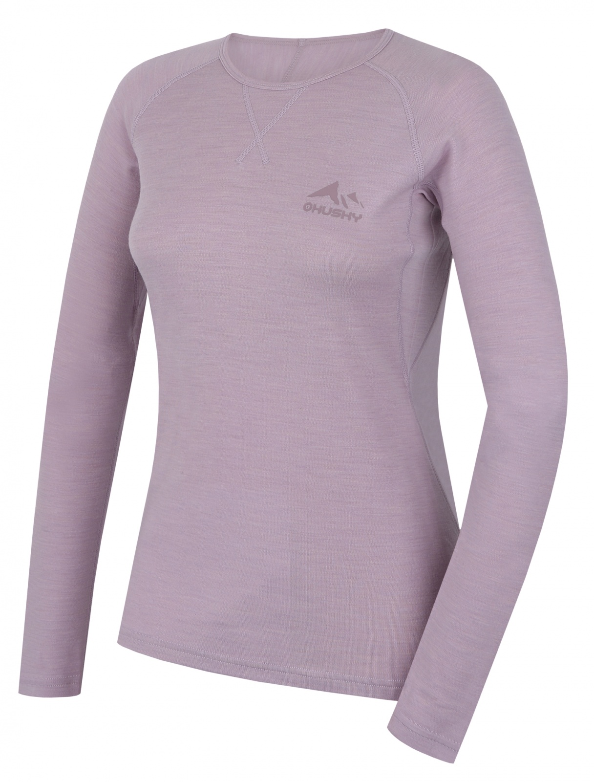 Husky Merino termobielizeň tričko Mertee L Light Purple Veľkosť: M