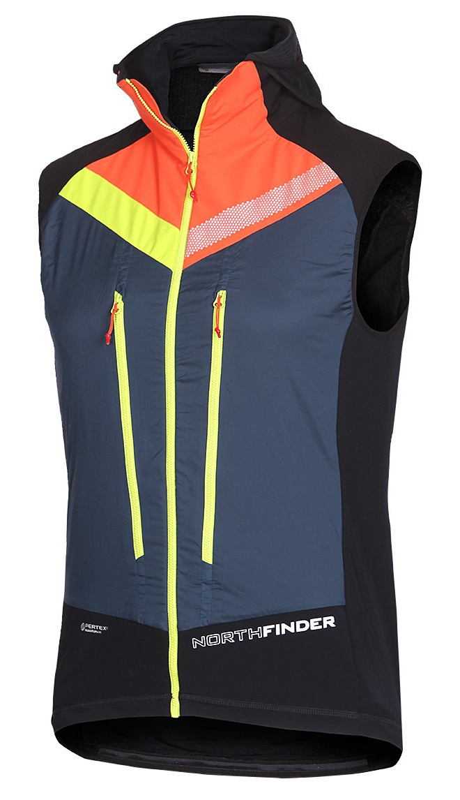 Northfinder VHAN 3 pánska vesta ink blue black VE-32803SKP-630 Veľkosť: L