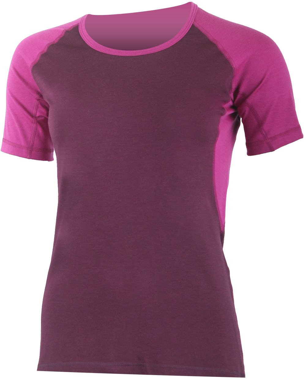 Lasting dámske merino tričko ZITA 3846 vínová Veľkosť: L