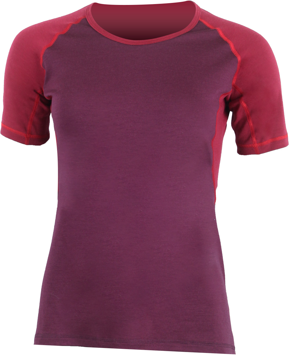 Lasting dámske merino tričko ZITA 3849 vínová Veľkosť: S