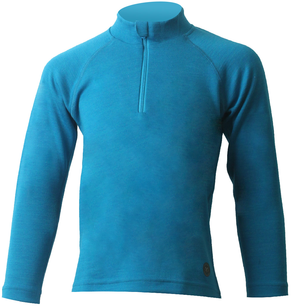 Lasting detská merino mikina SOLY 5150 modrá Veľkosť: 100