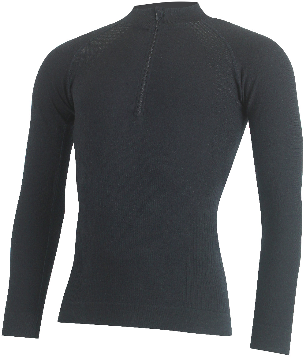 Lasting pánske merino tričko MAZOL 9090 čierne Veľkosť: L/XL