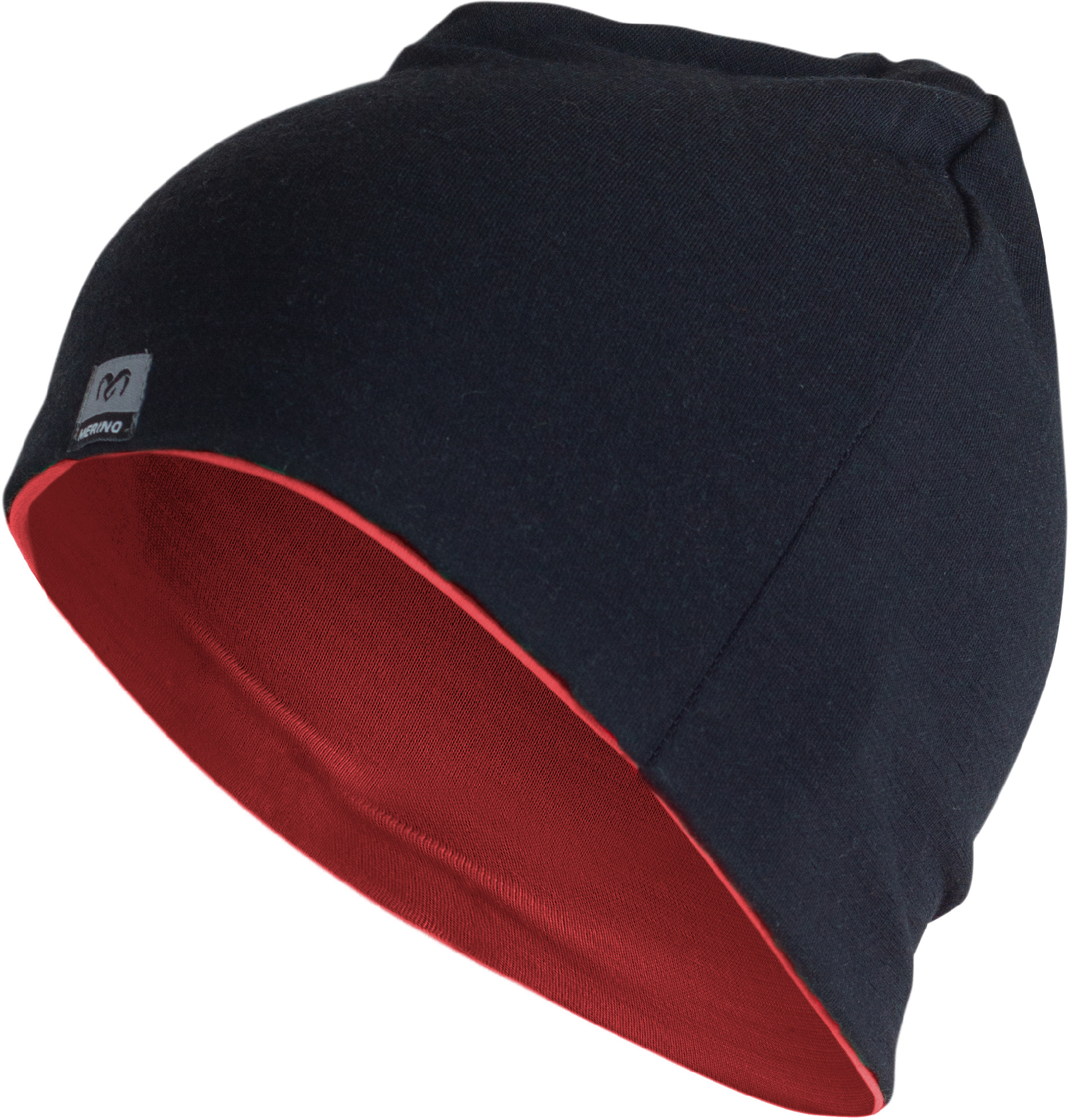 Lasting merino čiapka HUM 9036 čiernočervená Veľkosť: S/M