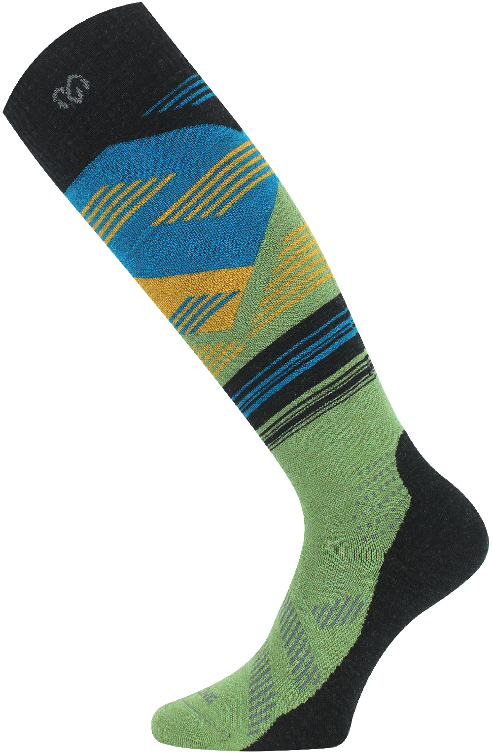 Lasting merino lyžiarske podkolienky SIW 816 čierne Veľkosť: XL