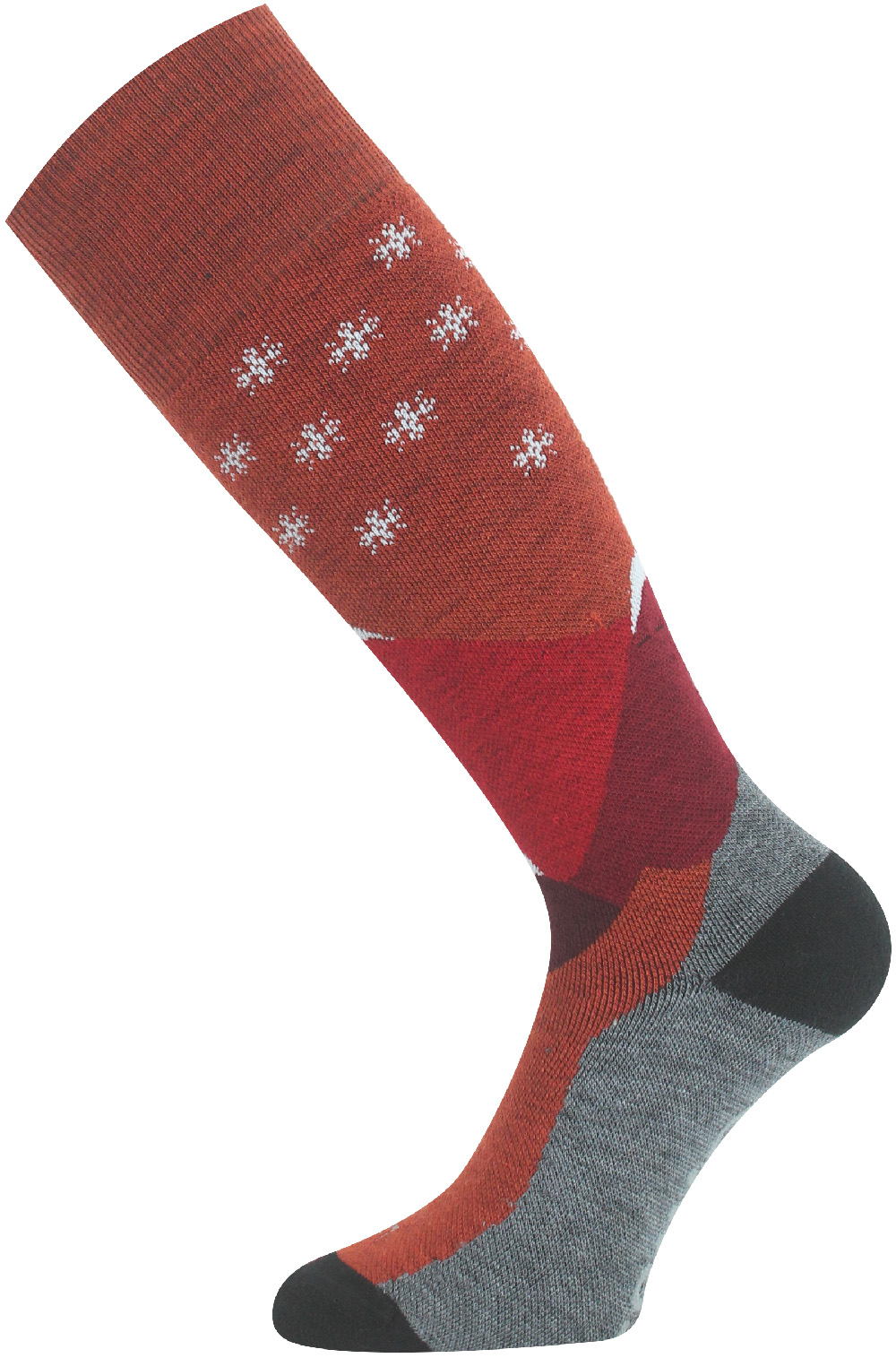 Lasting merino lyžiarske podkolienky SPW 210 hnedá Veľkosť: L