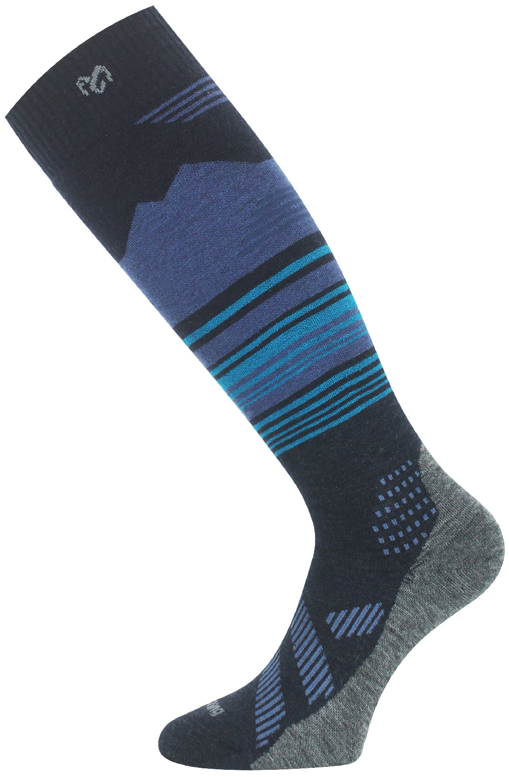 Lasting merino lyžiarske podkolienky SSU 522 modré Veľkosť: XL