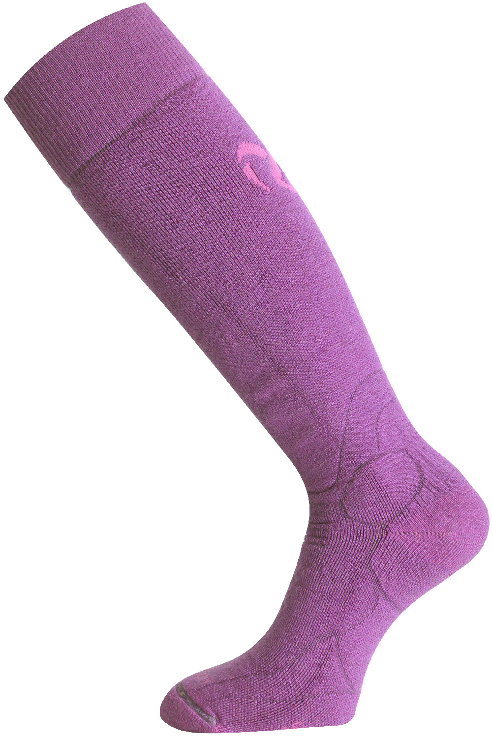 Lasting merino lyžiarske podkolienky WMS 400 fialové Veľkosť: L