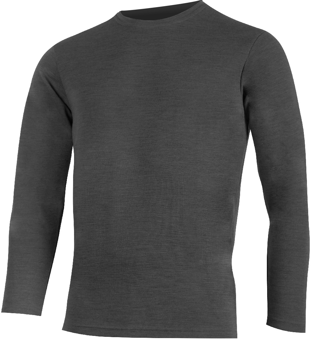 Lasting pánska merino mikina ANDRES 8160 sivá Veľkosť: L