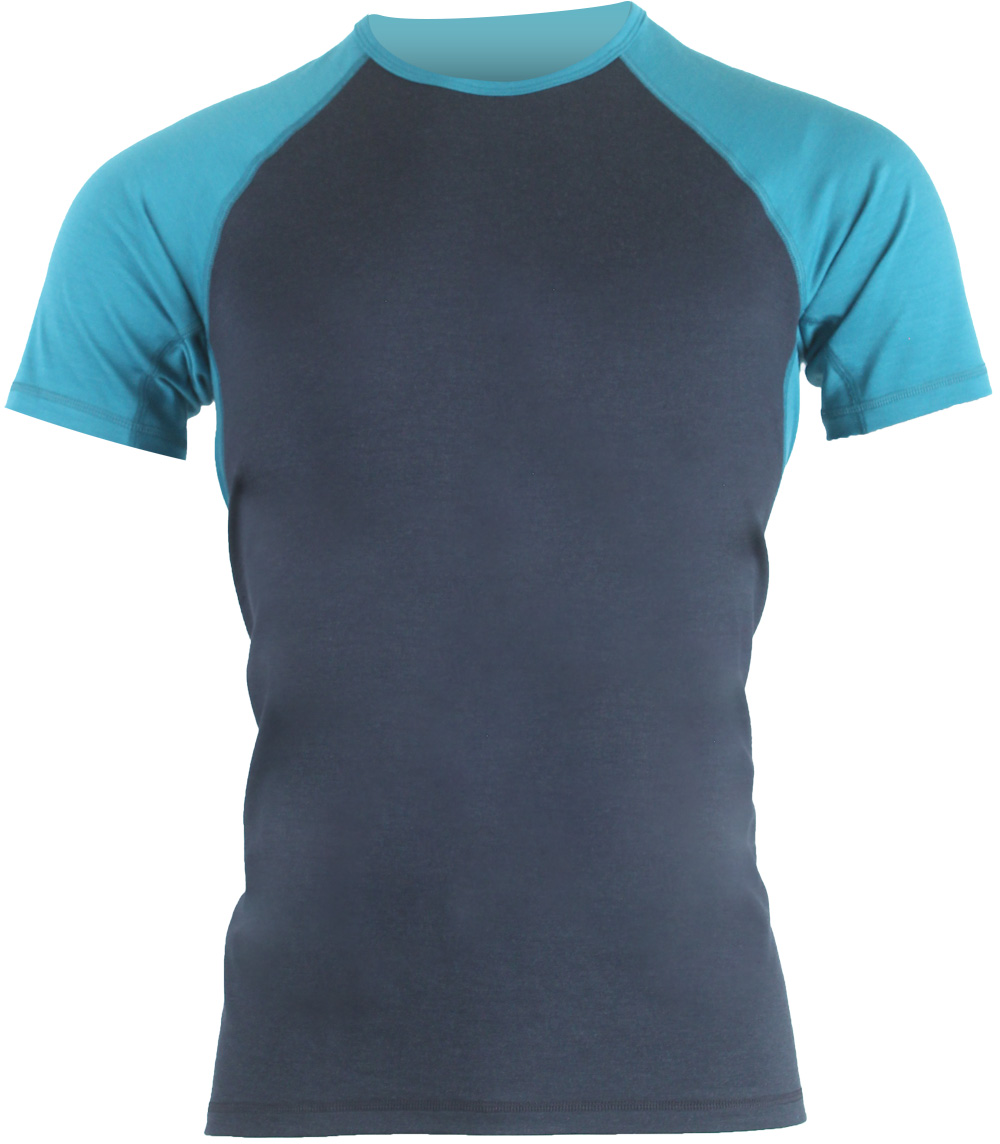 Lasting pánske merino tričko OTO 5258 modré Veľkosť: S