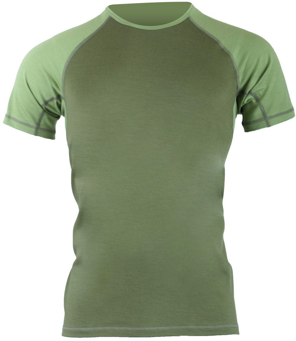 Lasting pánske merino tričko OTO 6016 zelené Veľkosť: 2XL