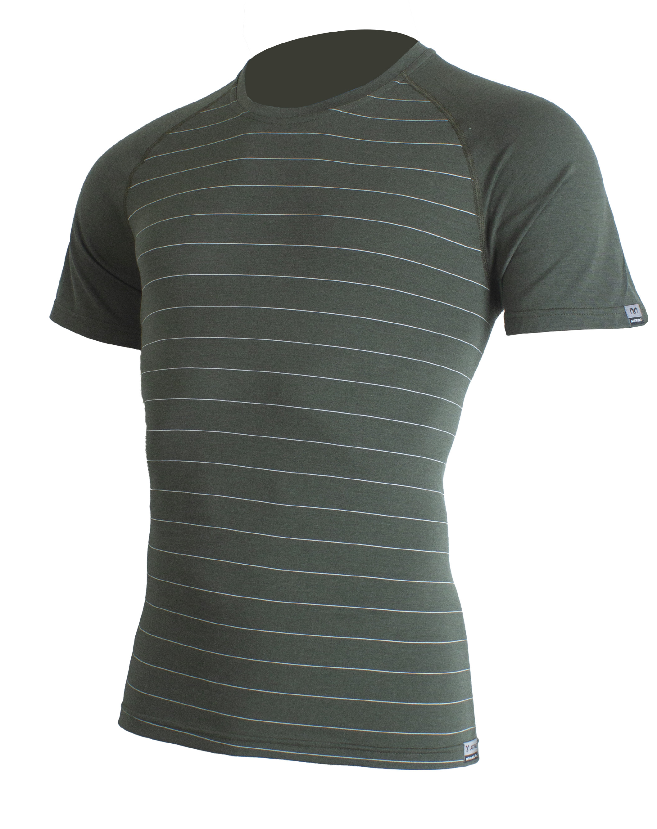 Lasting pánske merino tričko QUIDO P62 zelené Veľkosť: L