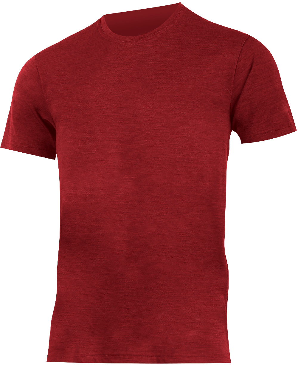 Lasting pánske merino tričko RIOS 3636 červené Veľkosť: XL