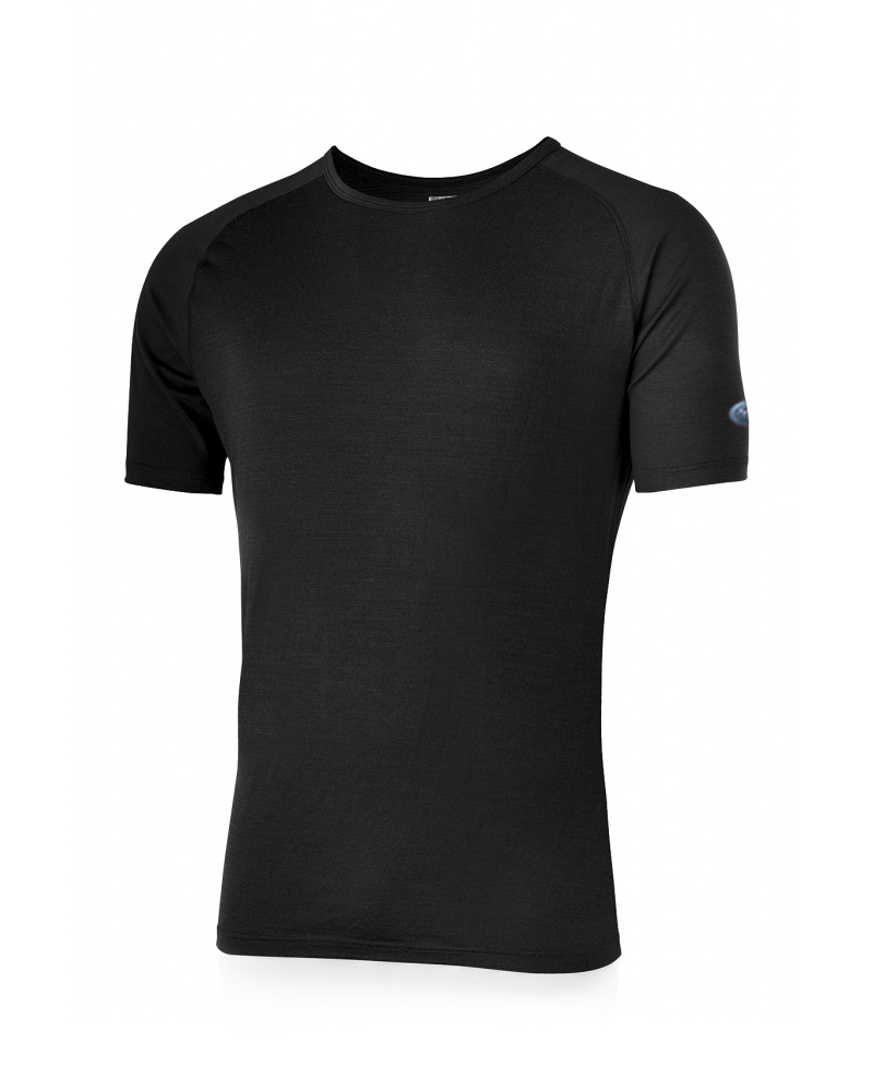 Lasting pánske merino tričko TRIGON 9090 čierne Veľkosť: M