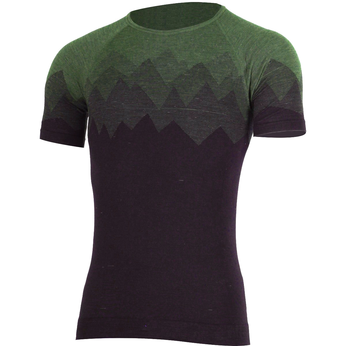 Lasting pánske merino tričko WESOR 6169 zelené Veľkosť: L/XL