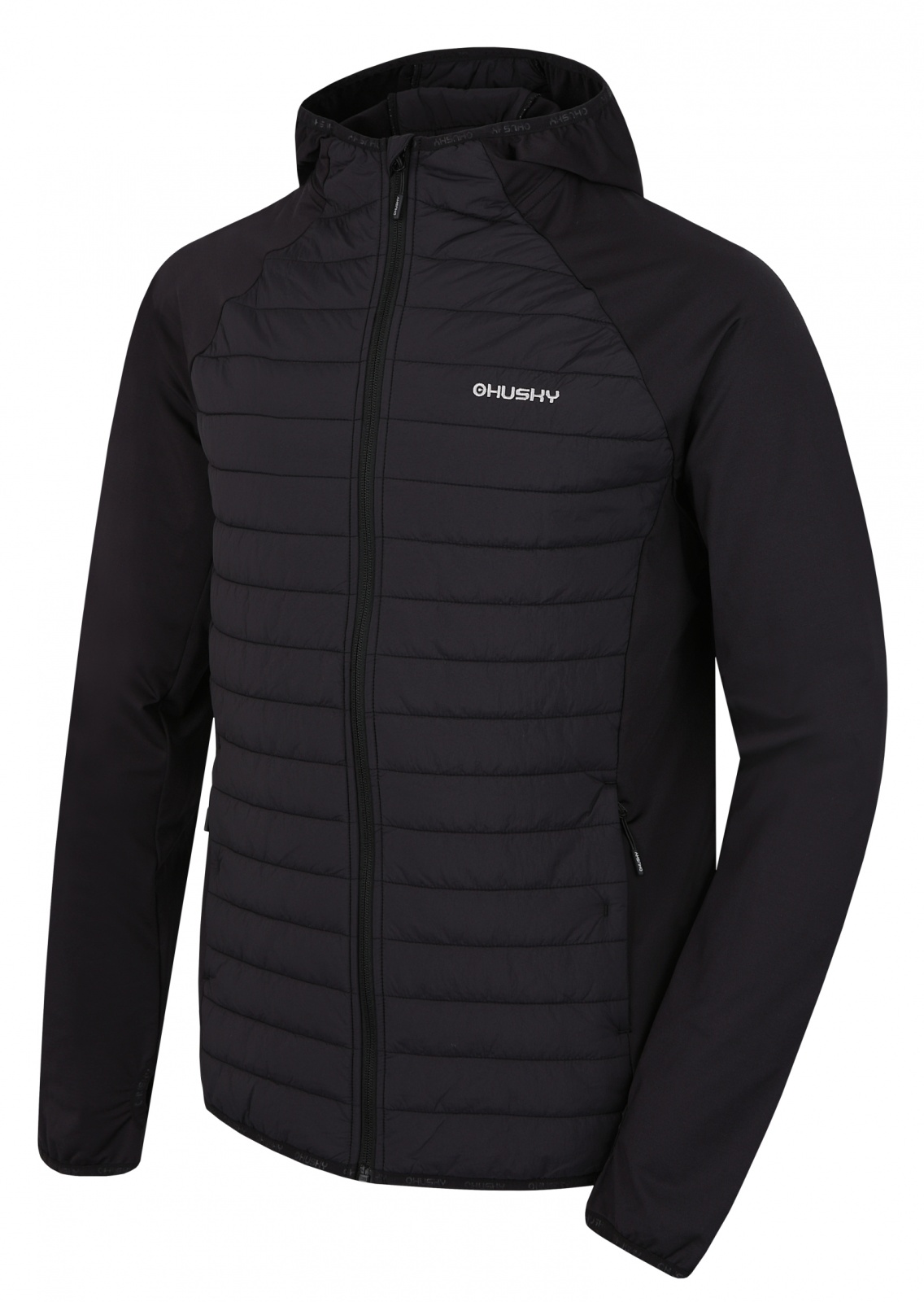 Husky Pánska hybrid mikina Arya M black Veľkosť: M