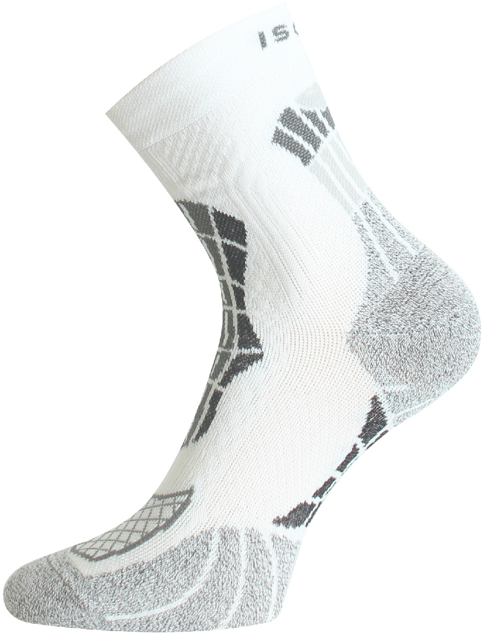 Lasting funkčné bežecké ponožky IRL 008 biele Veľkosť: XL