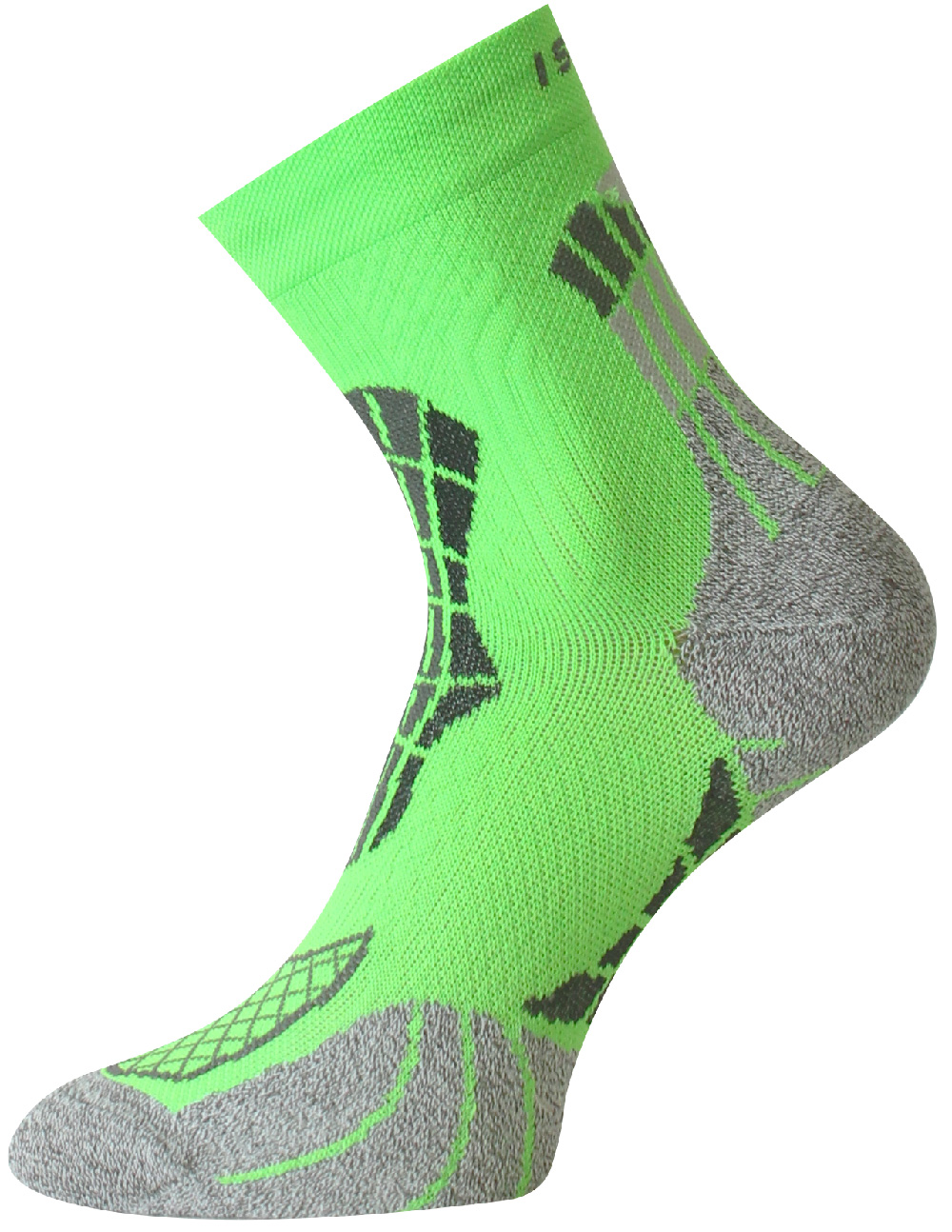 Lasting funkčné bežecké ponožky IRL 608 zelené Veľkosť: M