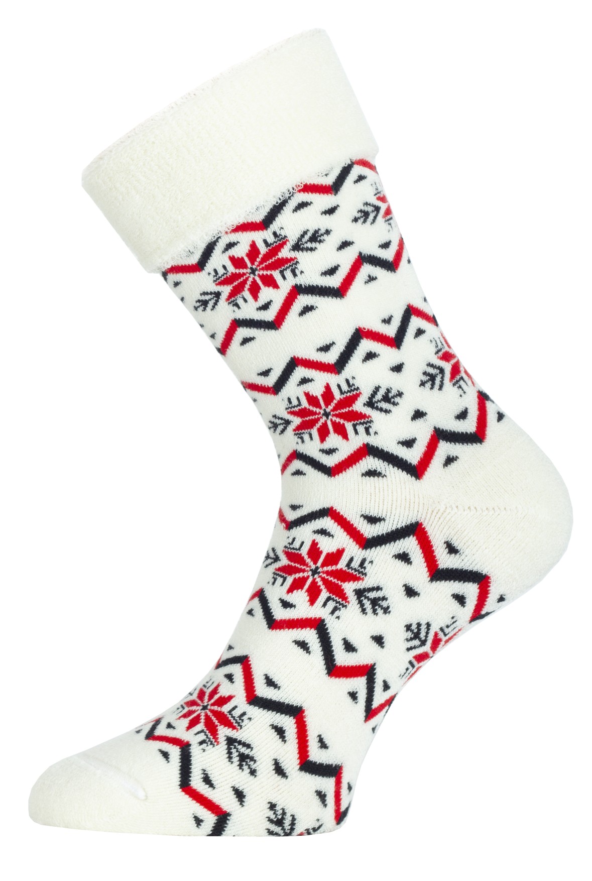 Lasting merino ponožky HMN 003 biela Veľkosť: L