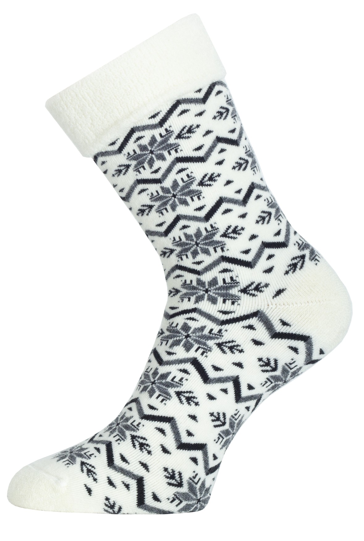 Lasting merino ponožky HMN 009 biela Veľkosť: L