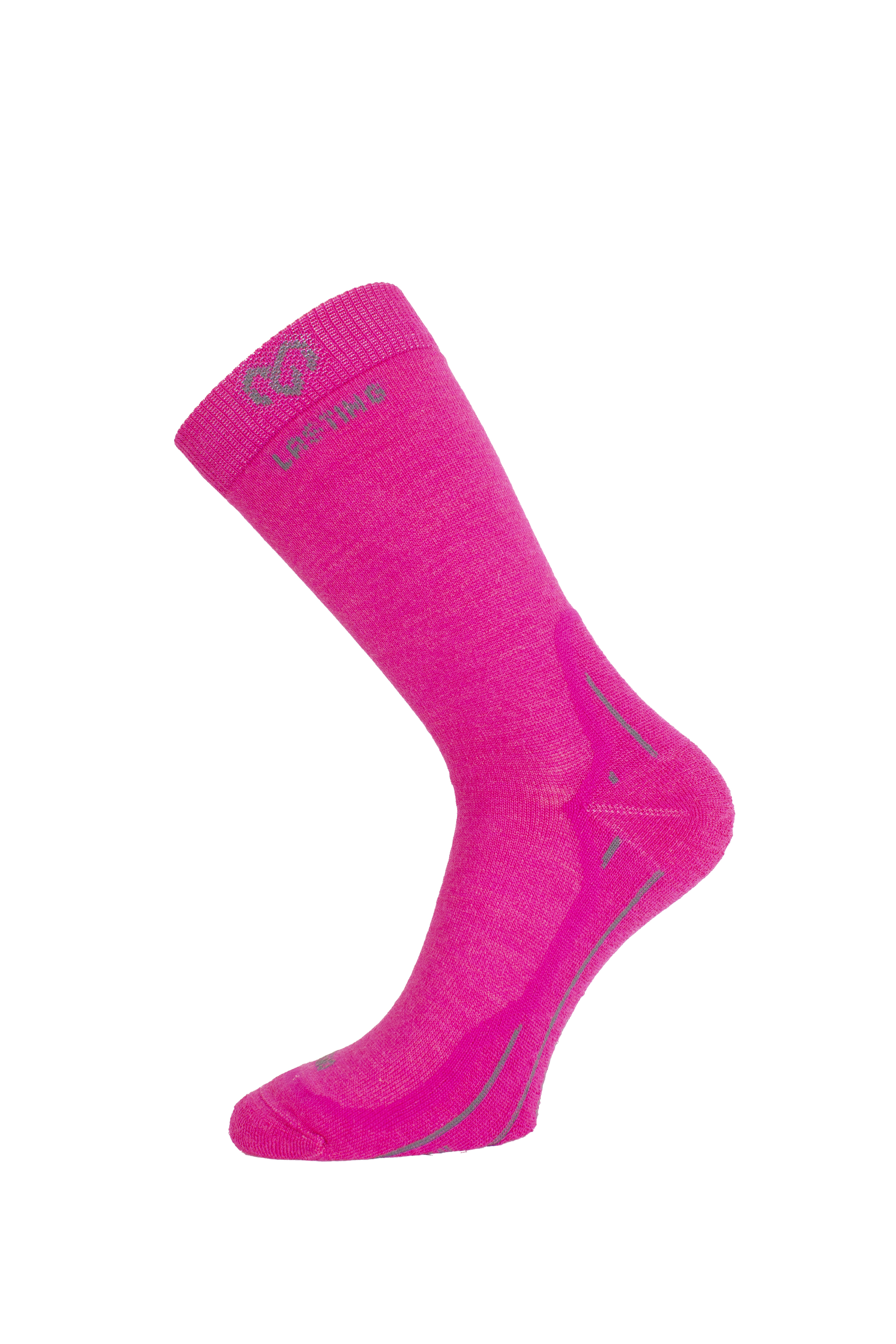 Lasting merino ponožky WHI 405 ružové Veľkosť: S