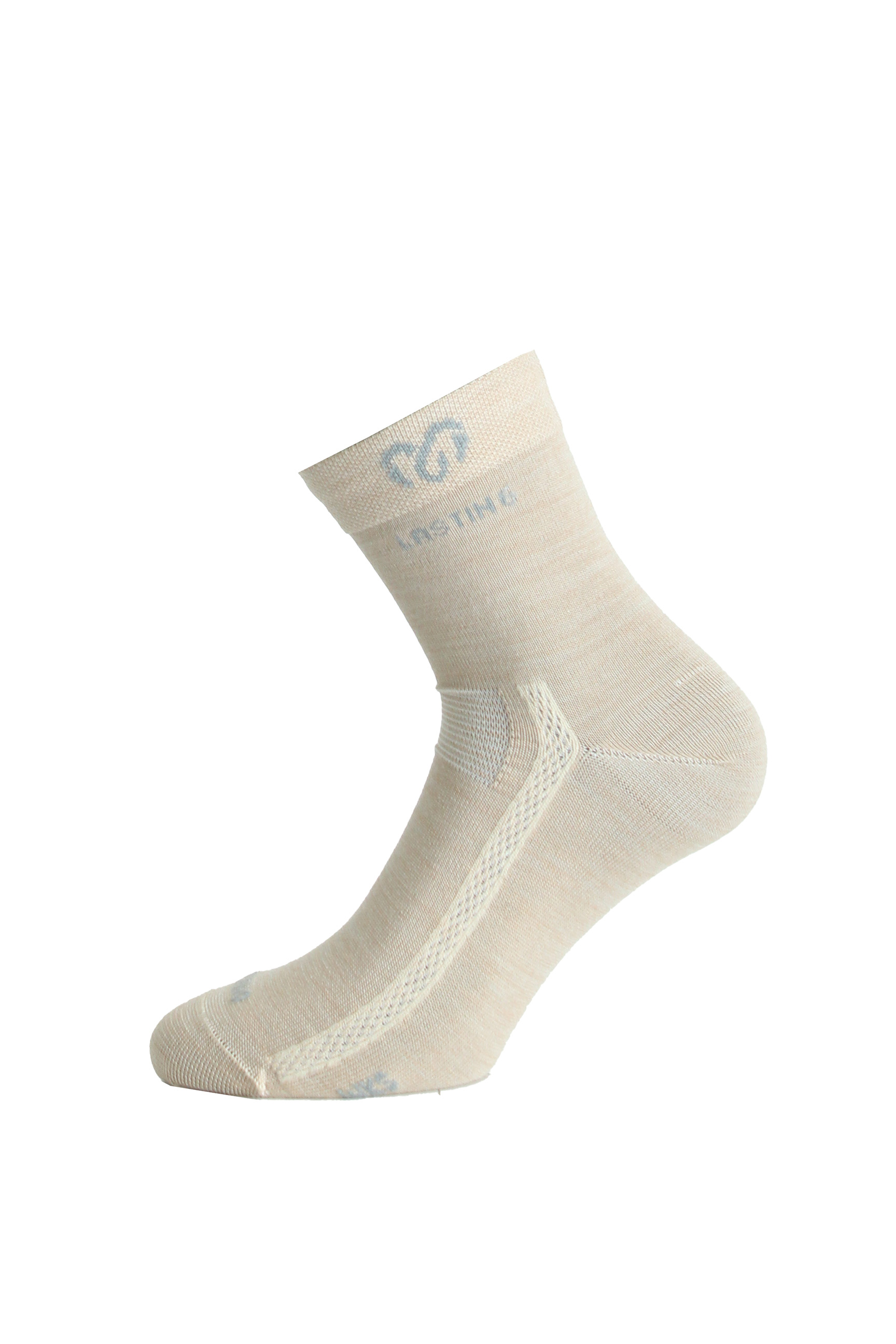 Lasting merino ponožky WKS 700 béžové Veľkosť: S