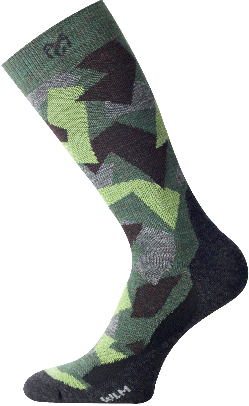 Lasting merino ponožky WOM 620 zelené Veľkosť: M