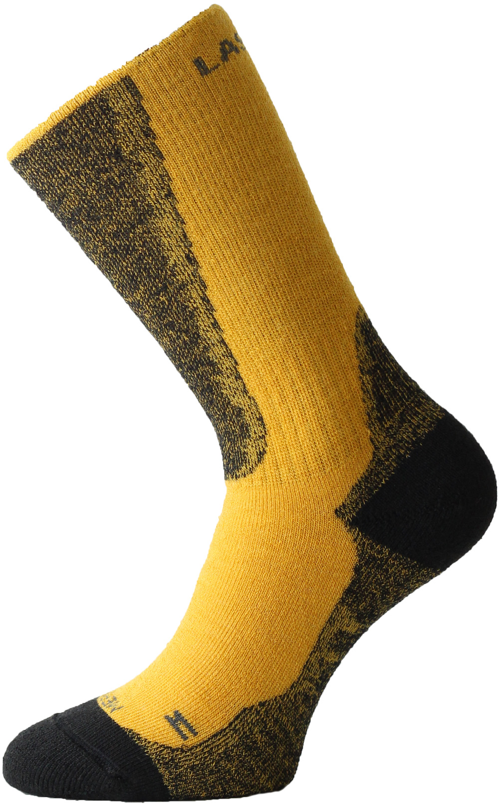 Lasting merino ponožky WSM 208 horčicové Veľkosť: L