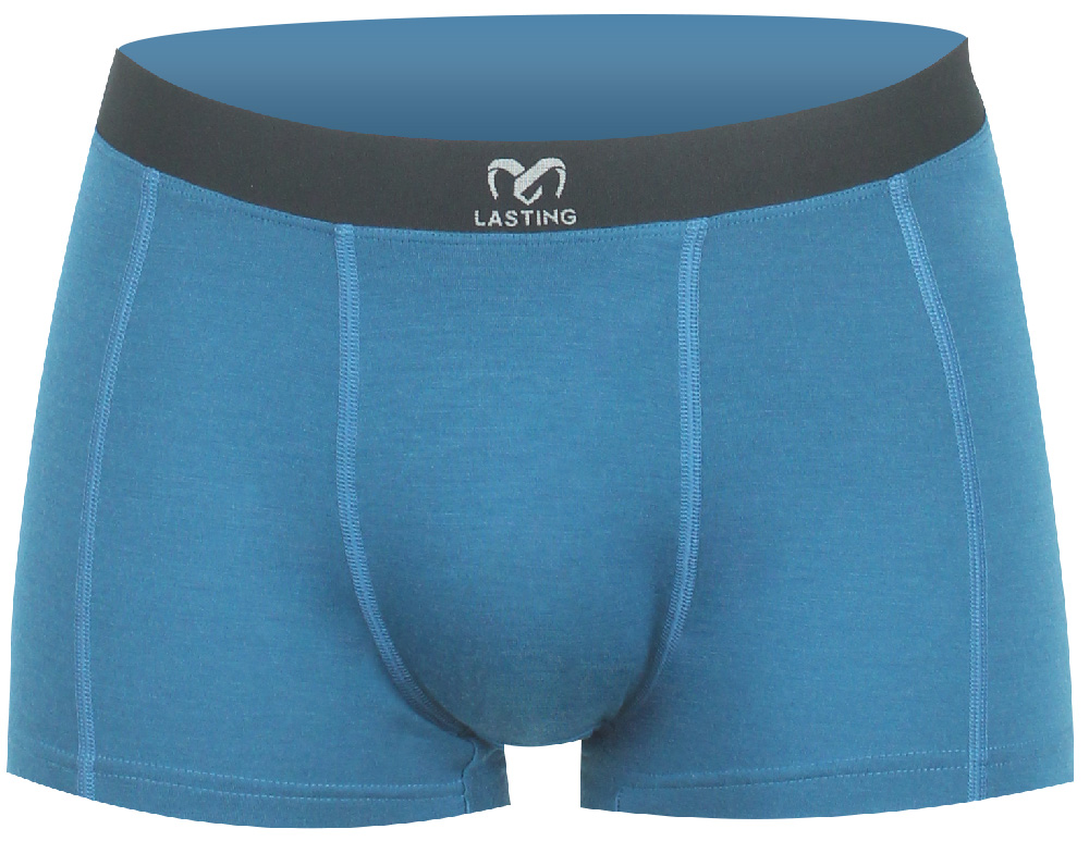 Lasting pánske merino boxerky NORO 5454 modré Veľkosť: M