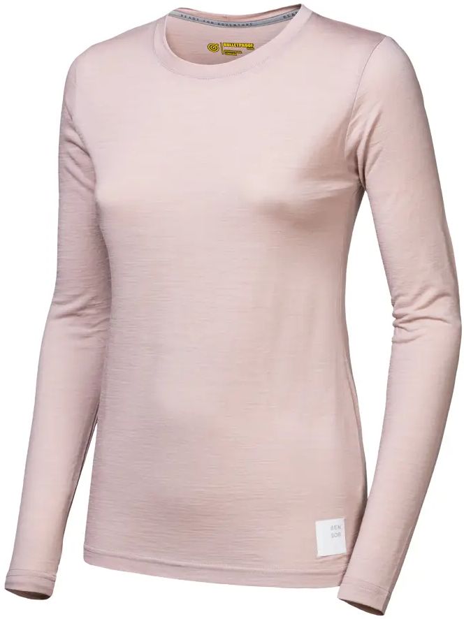 SENSOR MERINO CORDURA dámske tričko dl.rukáv dusty pink Veľkosť: XL