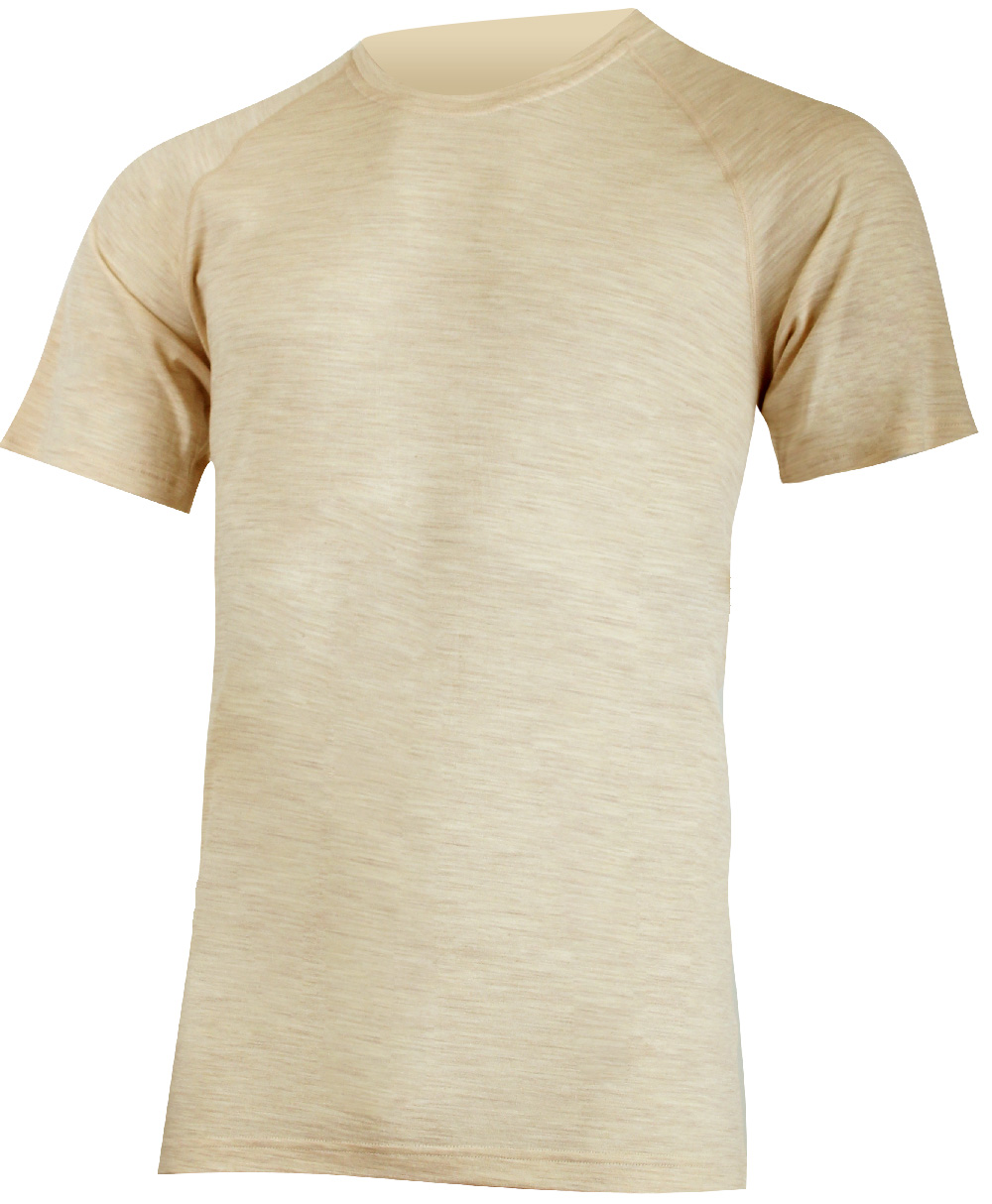 Lasting pánske bambusové tričko BARAN 7200 béžové Veľkosť: S