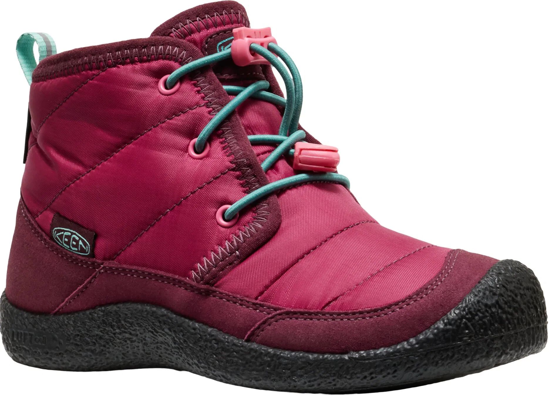 Keen HOWSER II CHUKKA WP YOUTH beaujolais/pool blue Veľkosť: 32/33