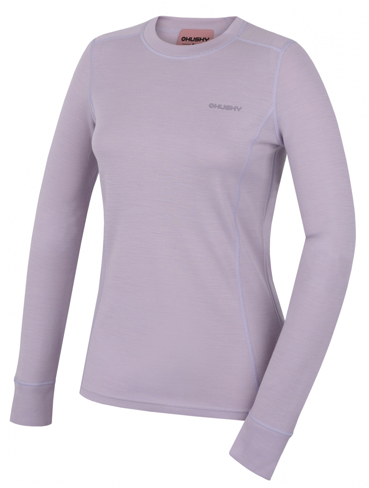 Husky Dámska merino mikina Aron L light purple Veľkosť: XL
