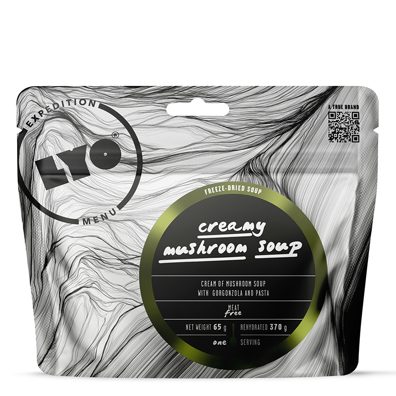 Lyofilizovaná krémová polievka LYOFOOD - s hubami 5906122901070