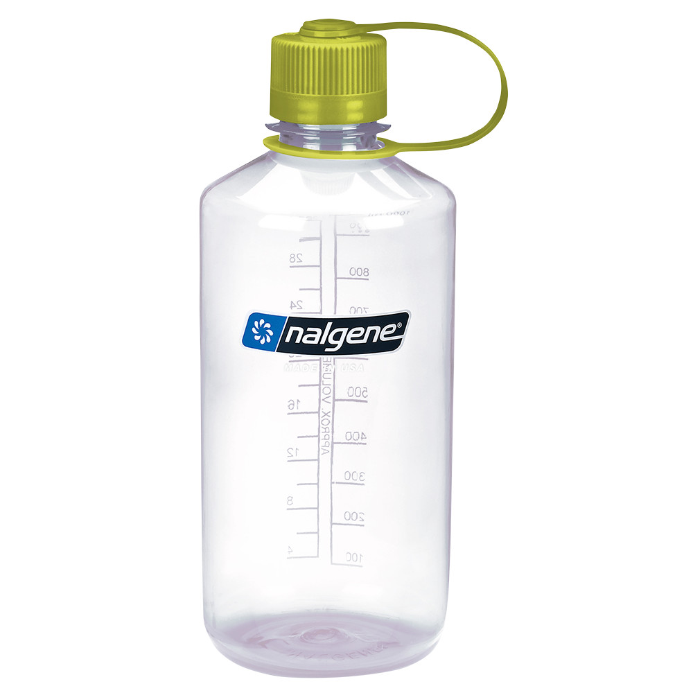 Nalgene Narrow Mouth 1000 ml Clear/Green Clos 2021-1432 Veľkosť: OneSize