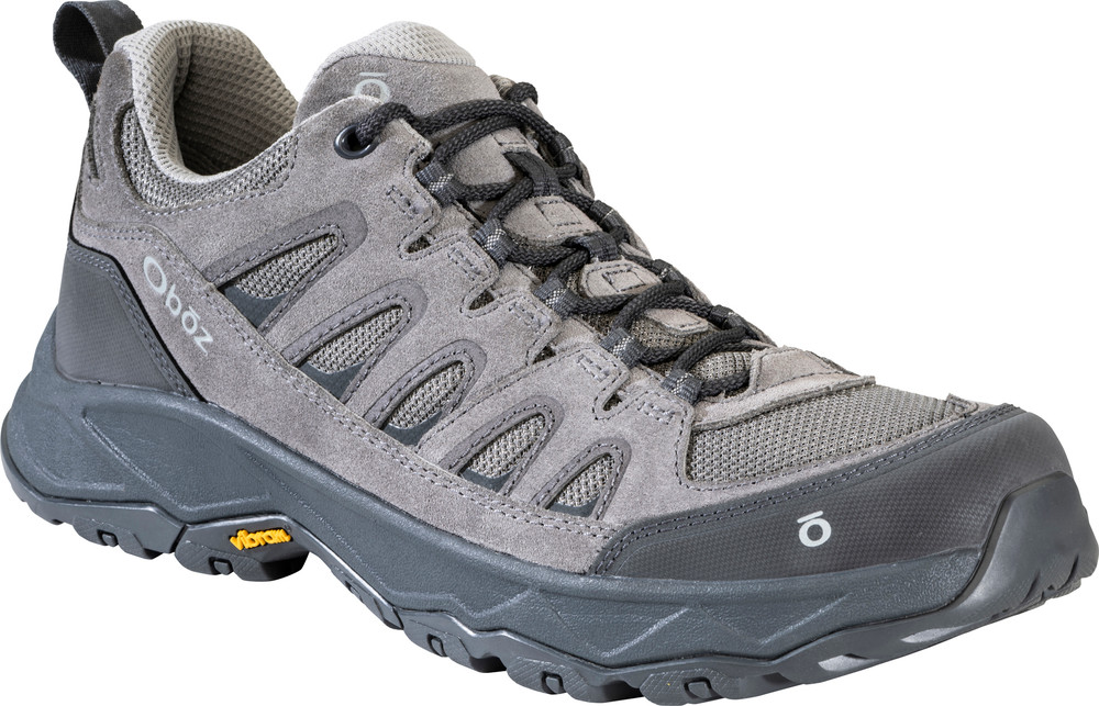 OBOZ Sawtooth Ascent Low WIDE MEN Hazy Gray Veľkosť: 44,5