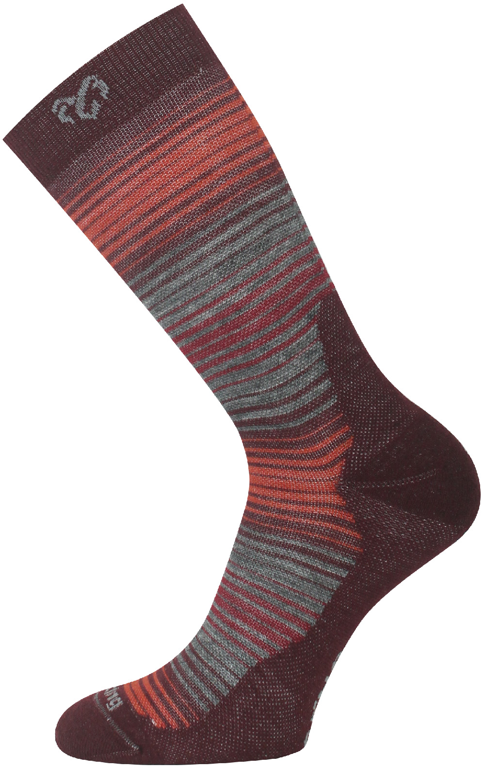 Lasting merino ponožky WLG 380 vínová Veľkosť: XL