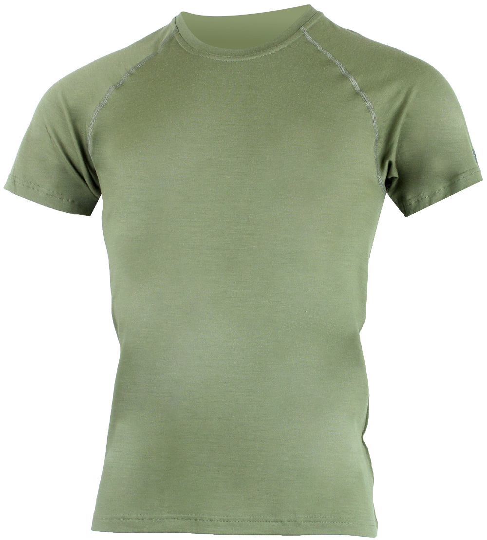 Lasting pánske merino tričko QUIDO 6010 zelené Veľkosť: M