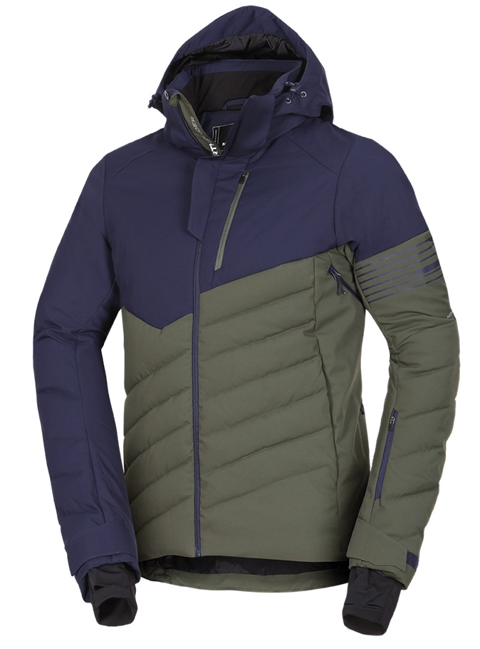 Northfinder ZYGMUNT pánska bunda darkgreennavy BU-5349SNW-674 Veľkosť: L 8584153620039