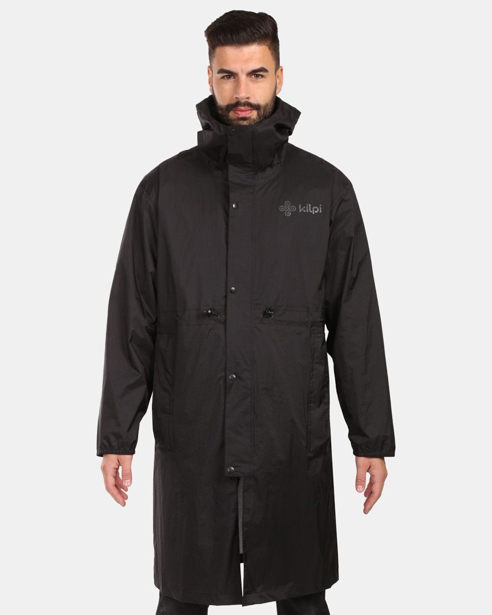 Kilpi TEAM RAINCOAT-U Čierna Veľkosť: XL